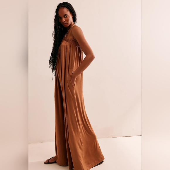 Free People Sunday Stroll Jumper/Camel - Picture 3 of 14